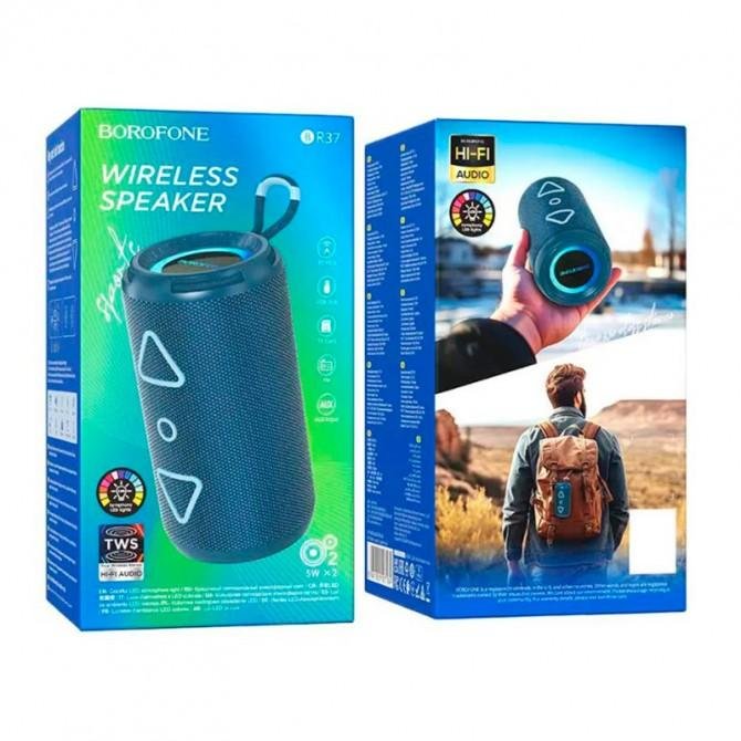 Bluetooth Колонка Borofone BR37 Noble Sports Синій-1