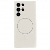 Силиконовый чехол Full Soft (MagSafe) Samsung Galaxy S25 Ultra Белый FULL Силиконовый чехол Full Soft (MagSafe) Samsung Galaxy S25 Ultra Белый FULL