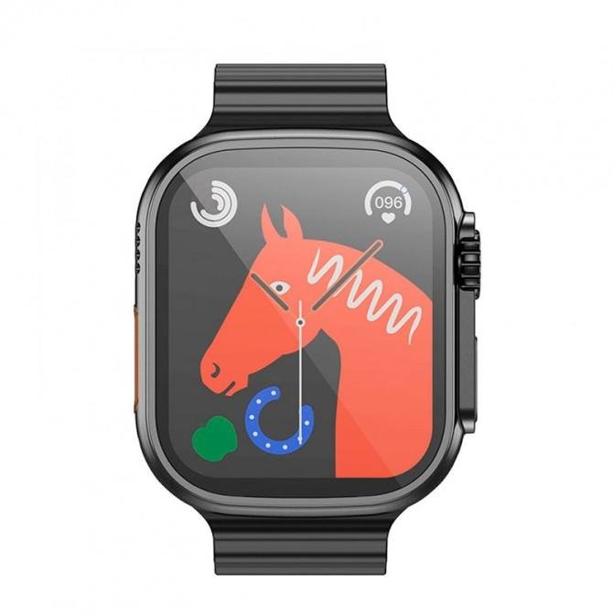 Смарт часы Hoco Y12 Ultra Black