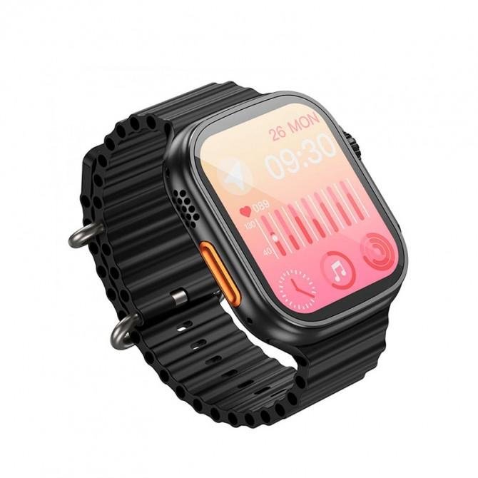 Смарт часы Hoco Y12 Ultra Black-1