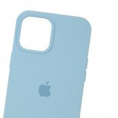 Оригінальний силіконовий чохол для iPhone 13 Небесно Синій FULL Оригінальний силіконовий чохол для iPhone 13 Небесно Синій FULL