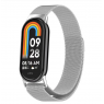 Браслет для Xiaomi Band 8 milanese design White