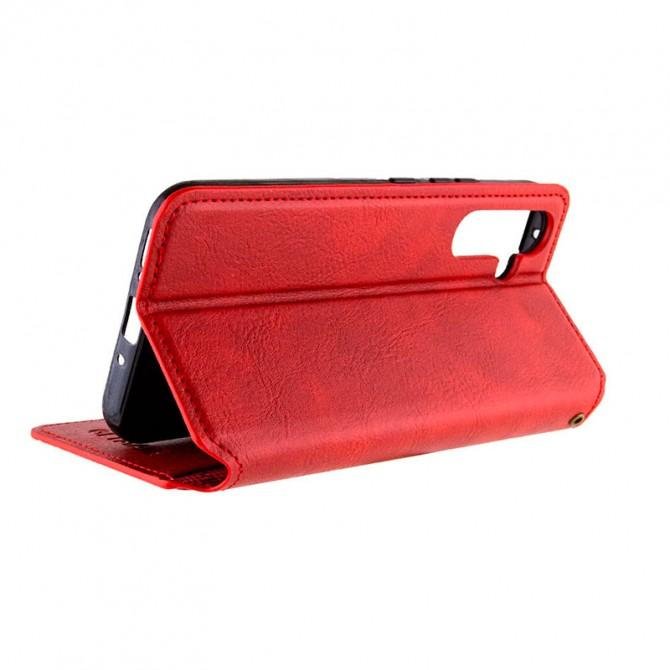 Чохол-книжка GETMAN Cubic for Samsung Galaxy A35 Red-1