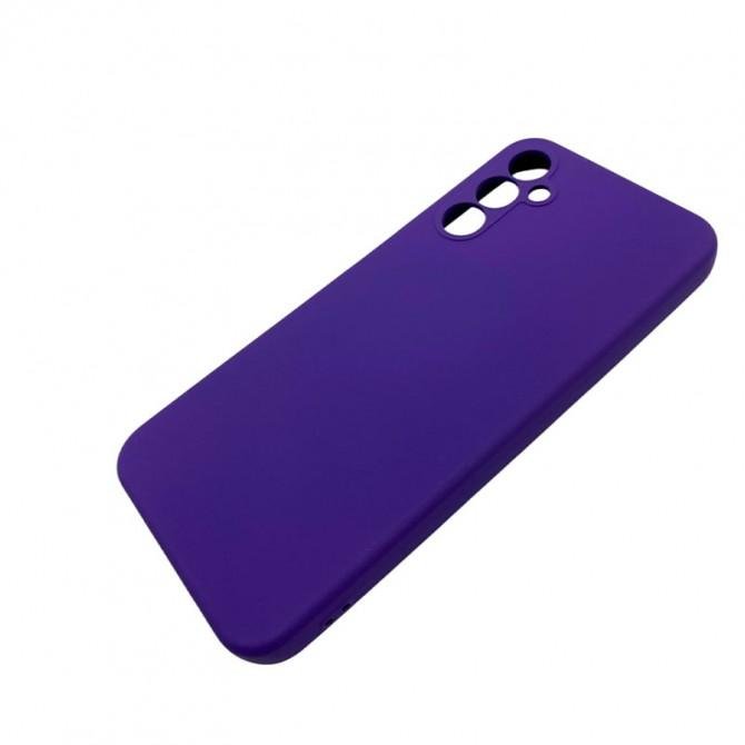 Чехол Soft Case Samsung A346 Galaxy A34 Темно Фиолетовый FULL-2