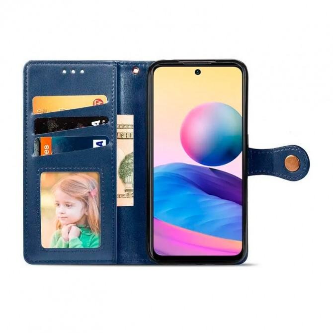 Чохол-книжка GETMAN Gallant for Xiaomi Redmi 10 Blue-1