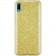 Чохол Silicone 3in1 Блискітки для Huawei Y6 2019 Золотий