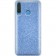 Чехол Silicone 3in1 Блёстки для Huawei P30 Lite Blue