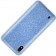 Чохол Silicone 3in1 Блискітки для Samsung A105 Galaxy A10 Синій
