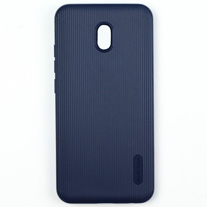 Чехол Ribbed для Xiaomi Redmi 8a Синий-1
