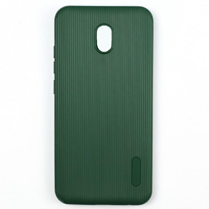 Чохол Ribbed для Xiaomi Redmi 8a Зелений-1