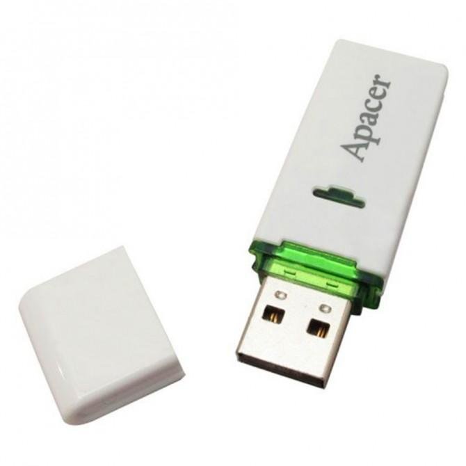 Флеш пам'ять Apacer USB 64Gb AH223 Бiлий-2