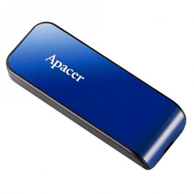 Флеш пам'ять Apacer USB 64Gb AH334 Синiй-3
