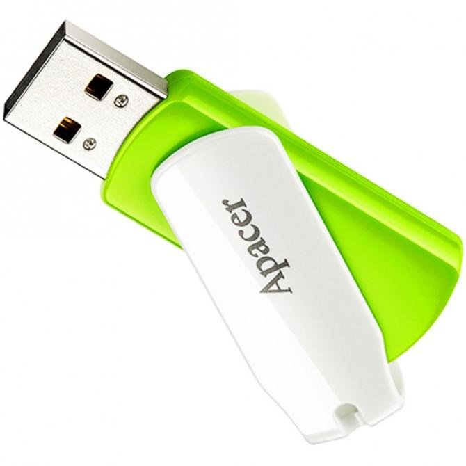 Флеш память Apacer USB 64Gb AH335 Green-1