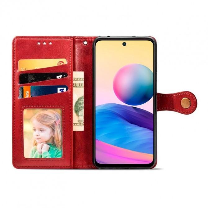Чехол-книжка GETMAN Gallant for Xiaomi Redmi Note 11 Pro/Note 12 Pro 4G Red-1