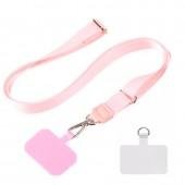 Шнурок для телефону (2cm) 140cm (Pink)