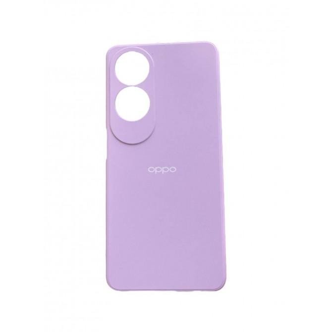 Силіконовий чохол Oppo A60 Лавандовий FULL