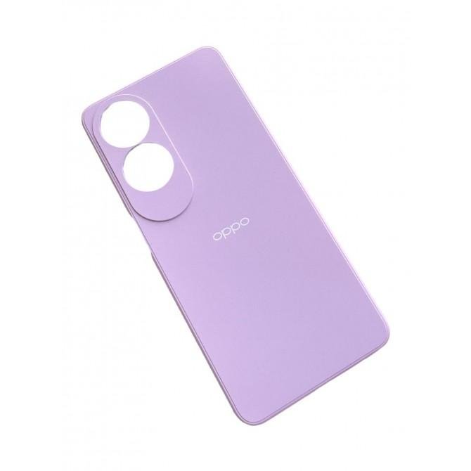 Силіконовий чохол Oppo A60 Лавандовий FULL-1