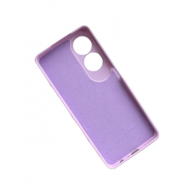 Силіконовий чохол Oppo A60 Лавандовий FULL-3