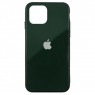 Чехол U-Like Glossy Logo case iPhone 11 Dark Green