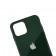 Чехол U-Like Glossy Logo case iPhone 11 Dark Green