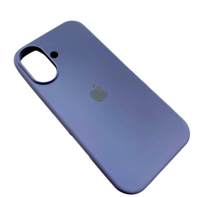 Силиконовый чехол для iPhone 17 Dark Blue FULL-1