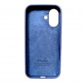 Силиконовый чехол для iPhone 17 Dark Blue FULL
