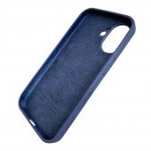 Силиконовый чехол для iPhone 17 Dark Blue FULL