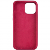 Силіконовий чохол для iPhone 14 Pro Rose Red FULL (NO LOGO)
