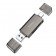 Кардридер Hoco HB39 USB/Type-C 3.0 Metal Grey