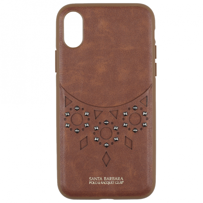 Чехол Santa Barbara Polo & Racquet Club Brynn для iPhone X Brown-1
