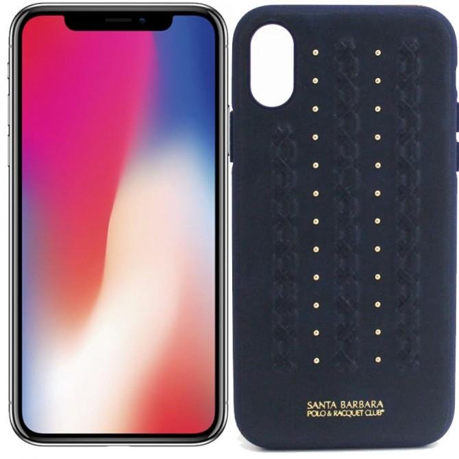Чехол Santa Barbara Polo & Racquet Club Cecily для iPhone X Blue