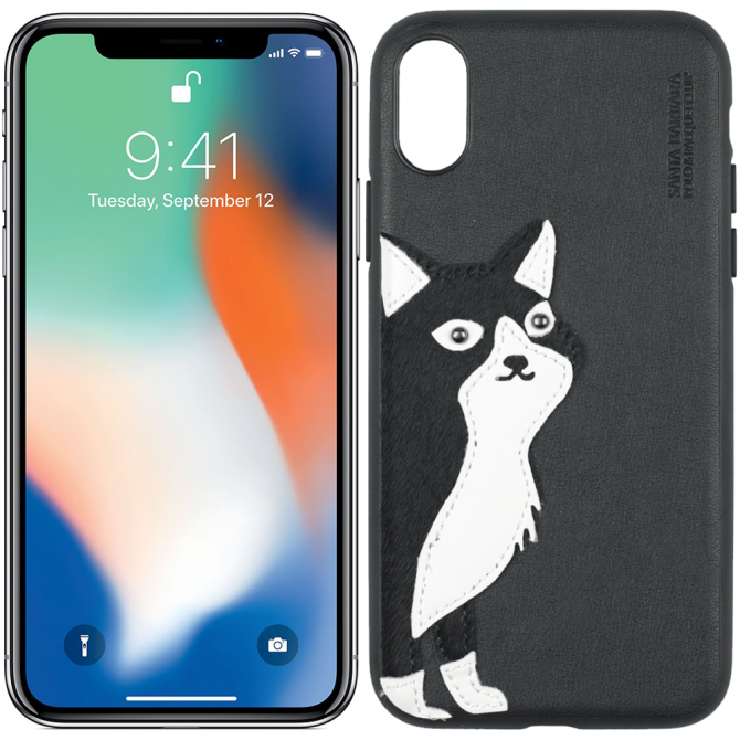 Чехол Santa Barbara Polo & Racquet Club Dolly для iPhone X Чёрный