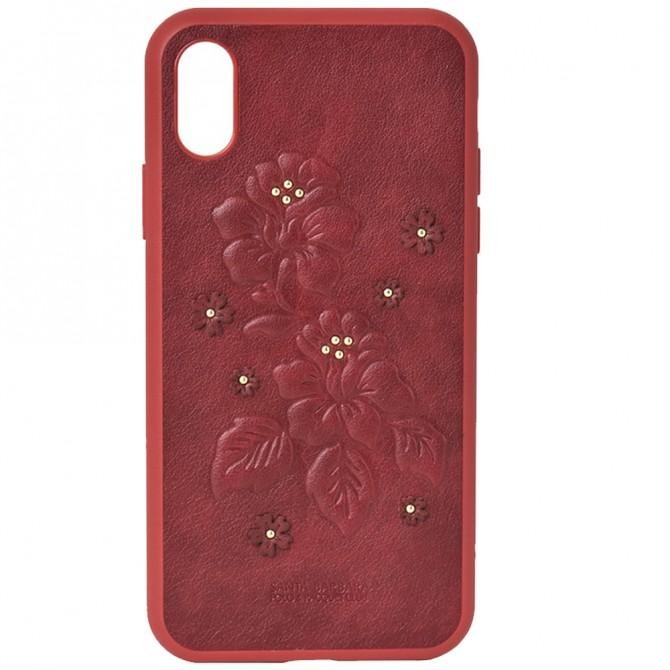 Чехол Santa Barbara Polo & Racquet Club Azalea для iPhone X Red-1