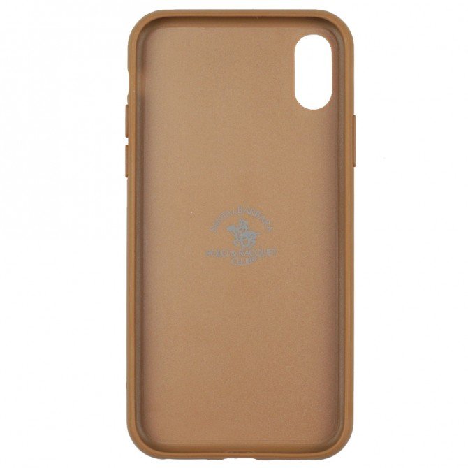 Чохол Santa Barbara Polo & Racquet Club Azalea для iPhone X Коричневий-2