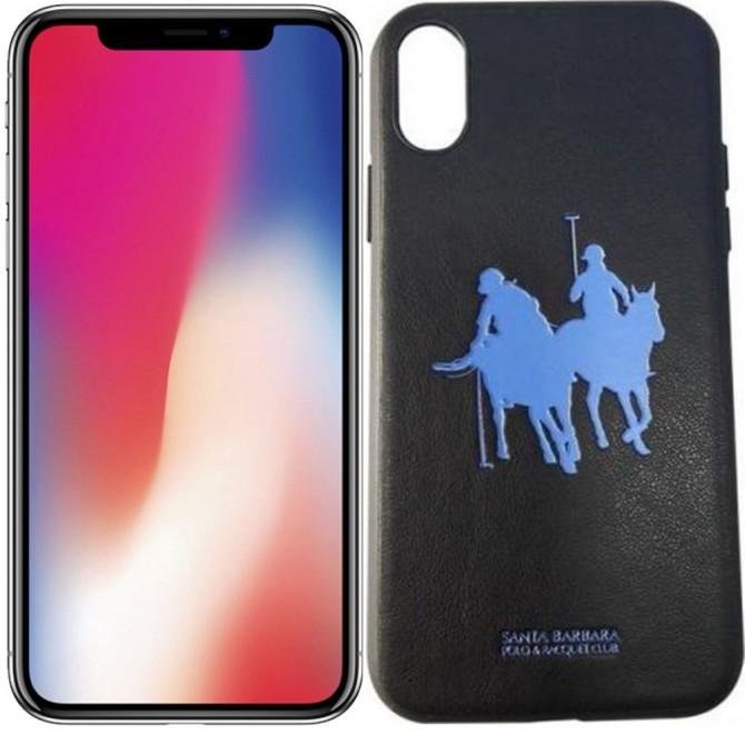 Чехол Santa Barbara Polo & Racquet Club Umbra для iPhone X Чёрный