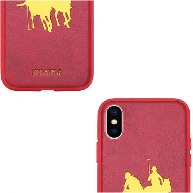 Чехол Santa Barbara Polo & Racquet Club Umbra для iPhone X Red-3