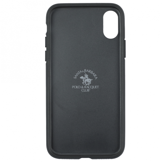 Чехол Santa Barbara Polo & Racquet Club Viscount для iPhone X Чёрный-2
