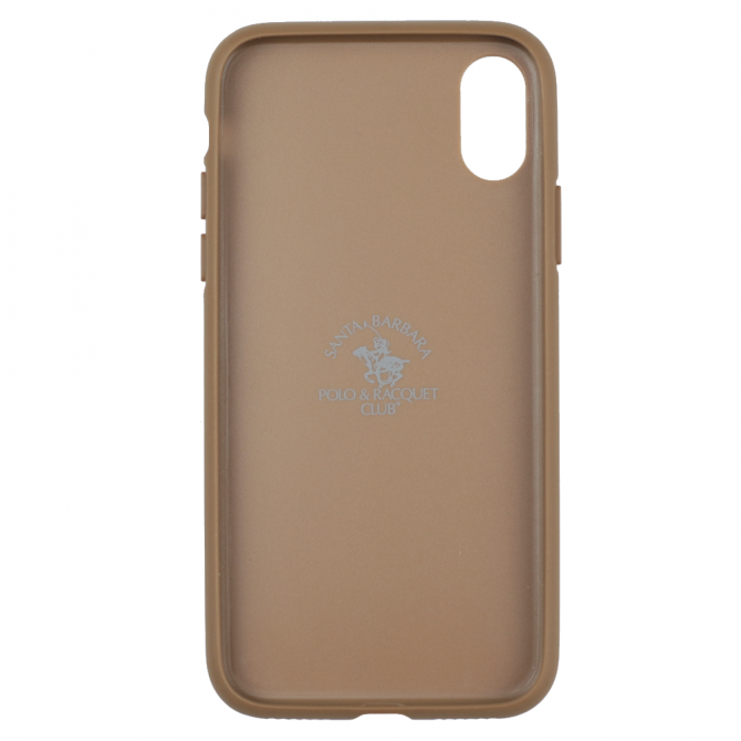 Чехол Santa Barbara Polo & Racquet Club Viscount для iPhone X Brown-2