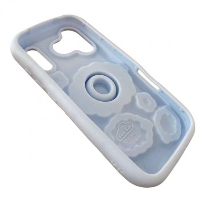 Чехол 3D Sheep series for iPhone 17 Pro Light Blue-5