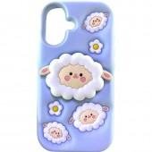 Чохол 3D Sheep series for iPhone 17 Light Blue