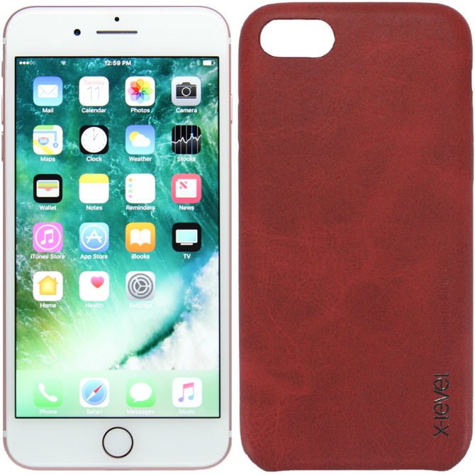 Чехол X-Level Vintage series для iPhone 7/8 Red