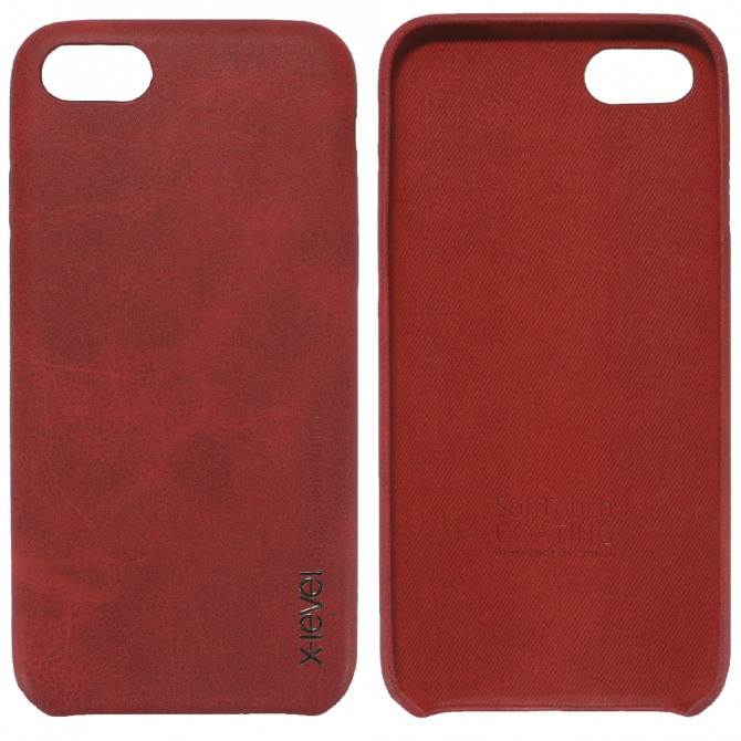 Чехол X-Level Vintage series для iPhone 7/8 Red-1