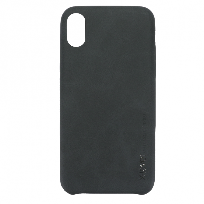 Чехол X-Level Vintage series для iPhone X Чёрный-1
