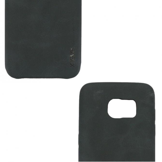 Чохол X-Level Vintage series для Samsung G935F Galaxy S7 Edge Чорний-3