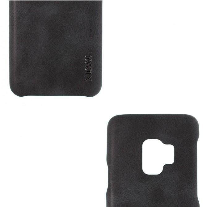 Чехол X-Level Vintage series для Samsung G960 Galaxy S9 Чёрный-3