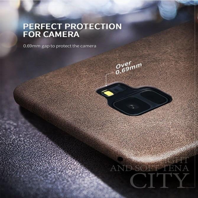 Чехол X-Level Vintage series для Samsung G960 Galaxy S9 Brown-2