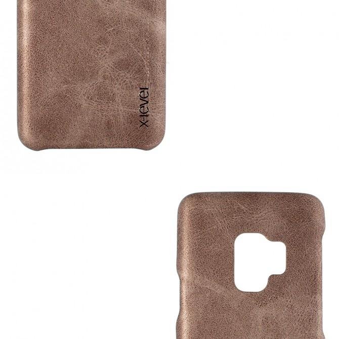 Чехол X-Level Vintage series для Samsung G960 Galaxy S9 Brown-3