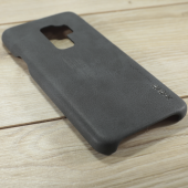 Чехол X-Level Vintage series для Samsung G965 Galaxy S9 Plus Чёрный Чехол X-Level Vintage series для Samsung G965 Galaxy S9 Plus Чёрный