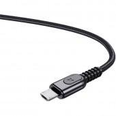 Кабель USB Cable Jellico A2 MicroUSB 1m 3A Black
