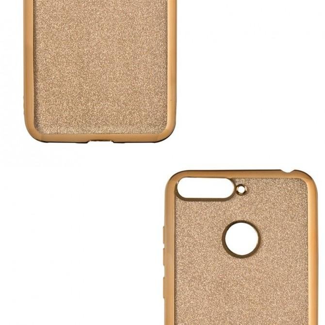 Чехол Remax Glitter Air Series для Huawei Honor 7c Gold-3